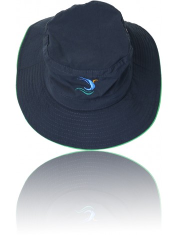 Green Bucket Hat Crocodile