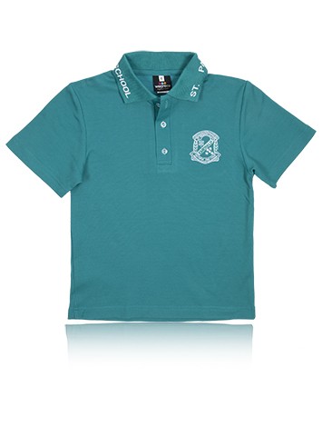 Prep Polo  Grn St Pat's Emeral