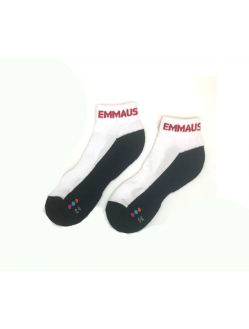 Sport Sock White 2P Emmaus