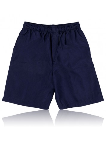 Shorts Elastic Waist Navy - Caloundra City Private School - Weareco School Uniform