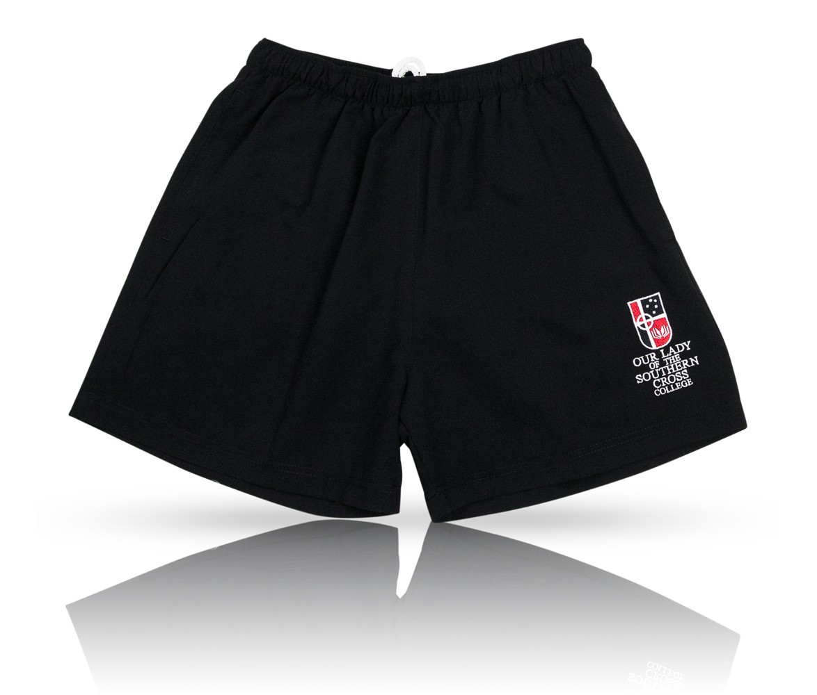 Girls black sports store shorts