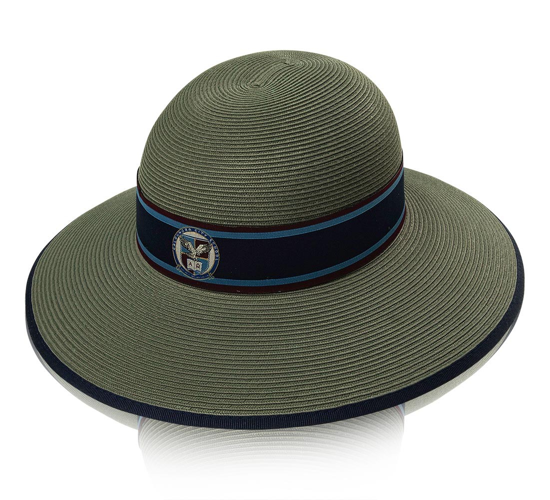 Girls top panama hat