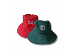 Bucket Hat House Red Elanora