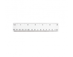 S Clear plastic Ruler