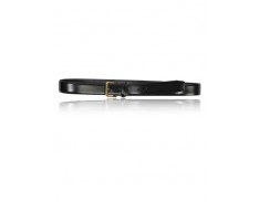 Leather Belt 30mm Gold Buckle
