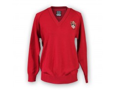 Red School Pullover  Jumper
