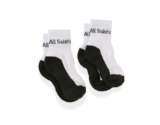 Sock 1/4 All Saints 2 pac