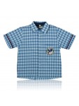 Boys Checked Shirt - Caloundra City Private School - Weareco School Uniform 