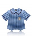 Caloundra City Private School Girls Check Blouse